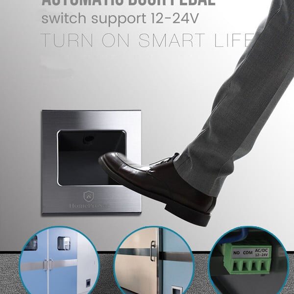 Công tắc bàn đạp hỗ trợ cho cửa tự động 12-24V HPS- 219T