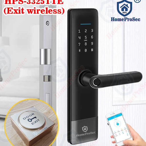 Khóa vân tay cửa gỗ HPS- 3325 TTE (TTlock)